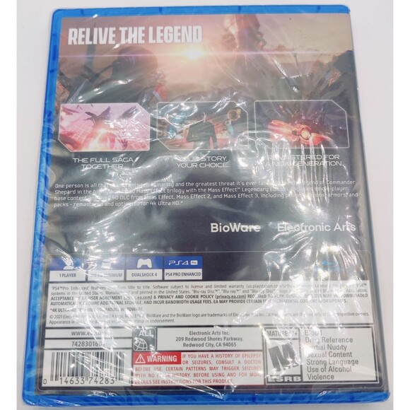 Mass Effect Legendary Edition - PlayStation 4 PS4 New Sealed - Picture 2 of 7